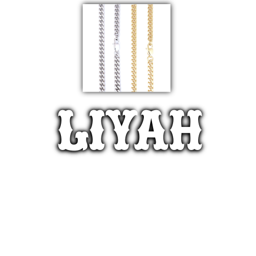 Custom Letters Freibeuter Font Necklace
