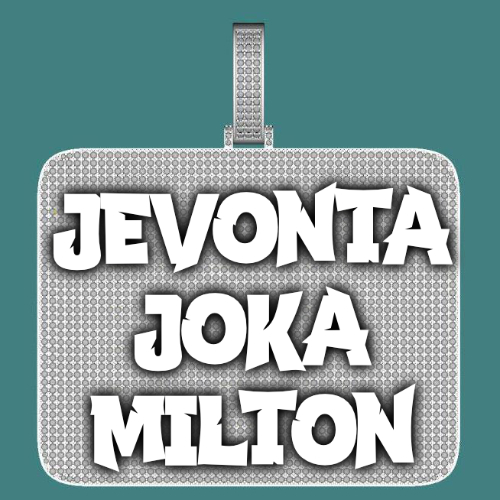 CUSTOM LETTER NECKLACE 3D BIG SQUARE