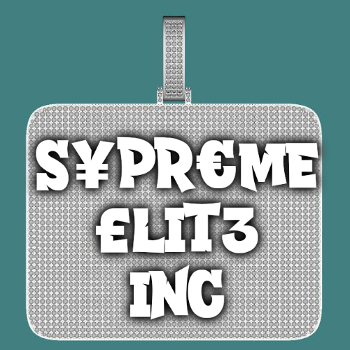 CUSTOM LETTER NECKLACE 3D BIG SQUARE