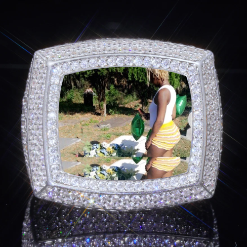 3D CUSTOM PICTURE ICED RING
