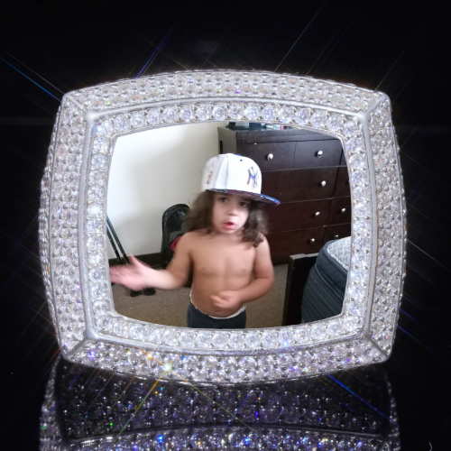 3D CUSTOM PICTURE ICED RING