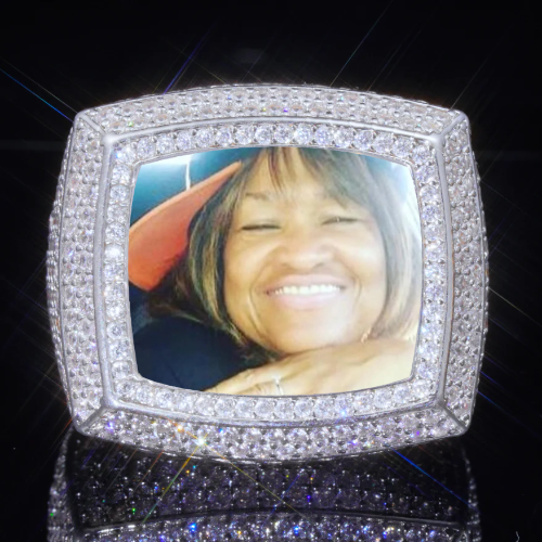 3D CUSTOM PICTURE ICED RING