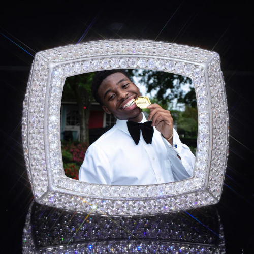 3D CUSTOM PICTURE ICED RING