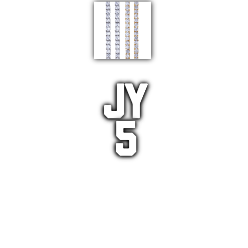 Custom Letters Baguette Two Layer Necklace
