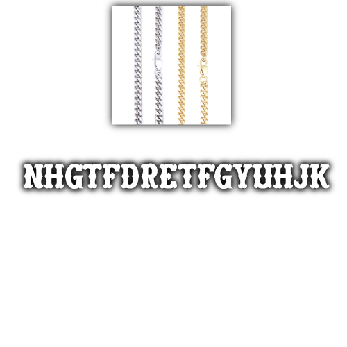 Custom Letters Freibeuter Font Necklace