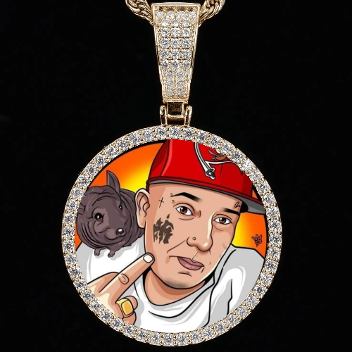 CUSTOM PICTURE PENDANT STYLE-1