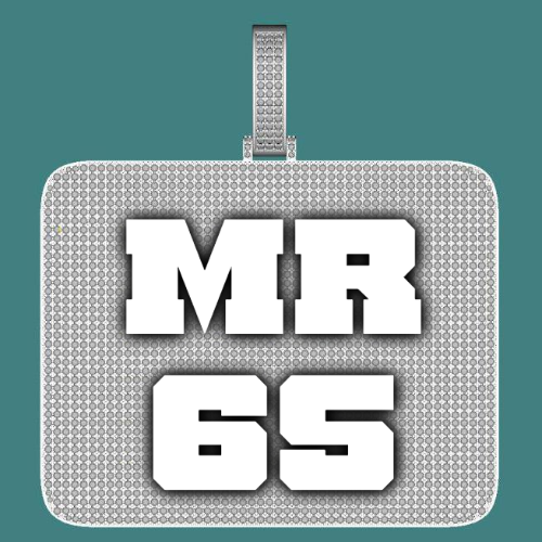 CUSTOM LETTER NECKLACE 3D BIG SQUARE