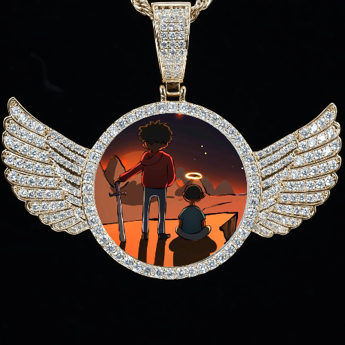 CUSTOM PICTURE PENDANT STYLE-4