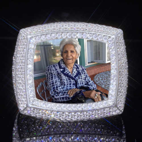 3D CUSTOM PICTURE ICED RING