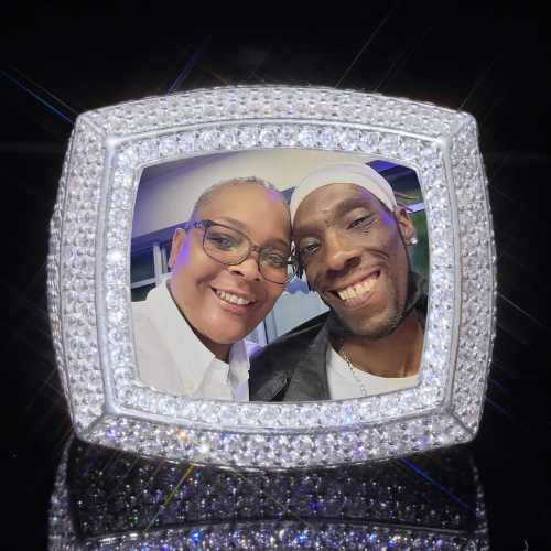 3D CUSTOM PICTURE ICED RING