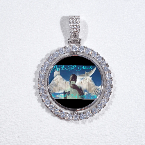3D Spinning 2-Faced Custom Picture Pendant