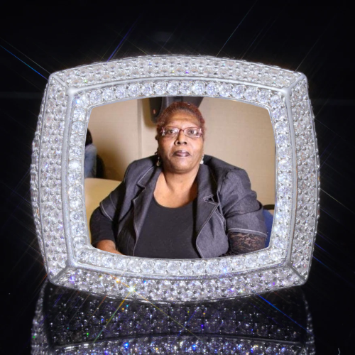 3D CUSTOM PICTURE ICED RING