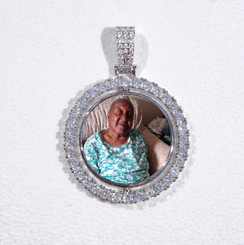 3D Spinning 2-Faced Custom Picture Pendant