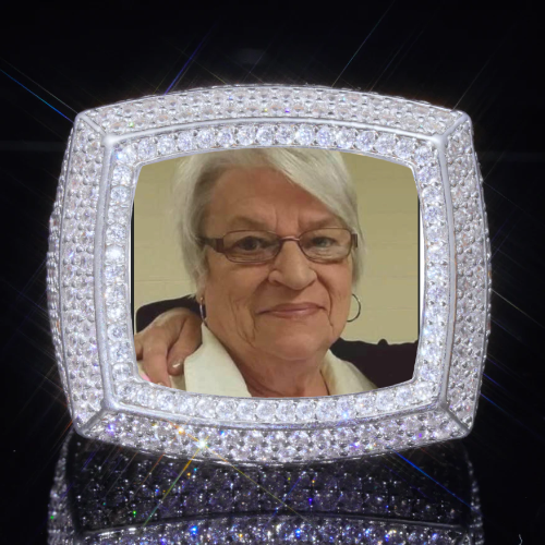 3D CUSTOM PICTURE ICED RING