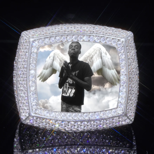 3D CUSTOM PICTURE ICED RING