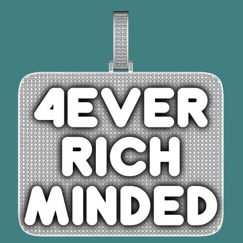 CUSTOM LETTER NECKLACE 3D BIG SQUARE