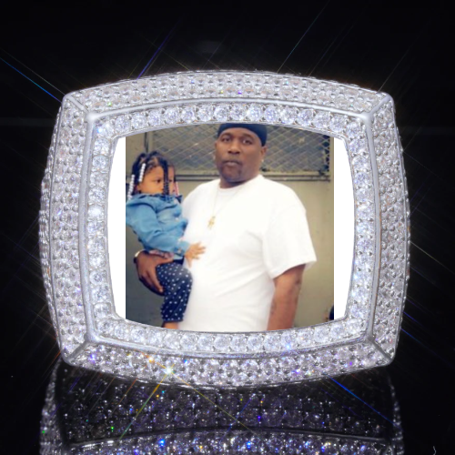 3D CUSTOM PICTURE ICED RING