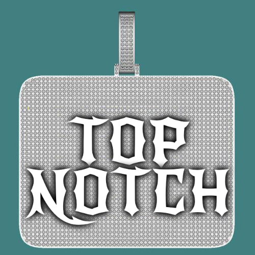 CUSTOM LETTER NECKLACE 3D BIG SQUARE