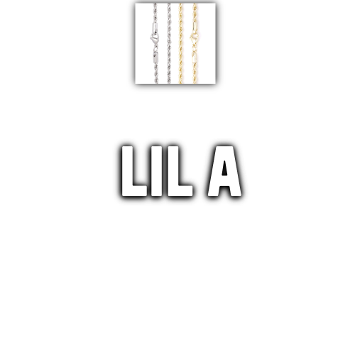 Custom Letters Baguette Two Layer Necklace