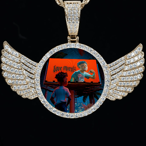 CUSTOM PICTURE PENDANT STYLE-4