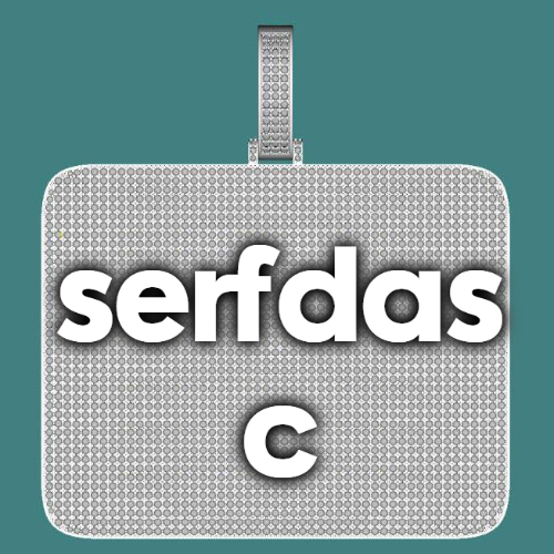 CUSTOM LETTER NECKLACE 3D BIG SQUARE