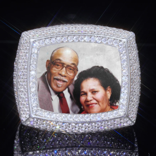 3D CUSTOM PICTURE ICED RING
