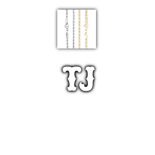 Custom Letters Freibeuter Font Necklace