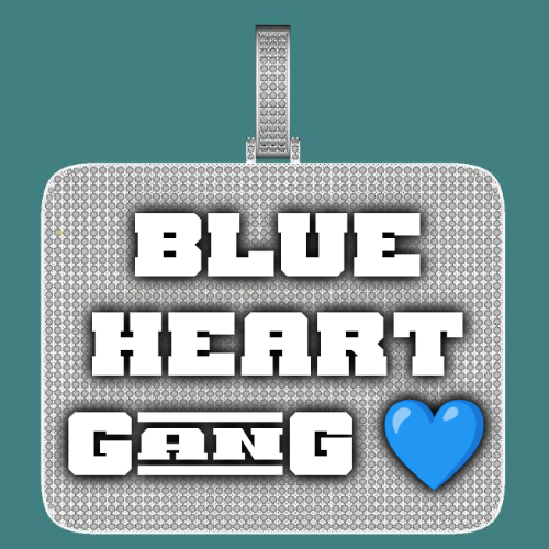 CUSTOM LETTER NECKLACE 3D BIG SQUARE