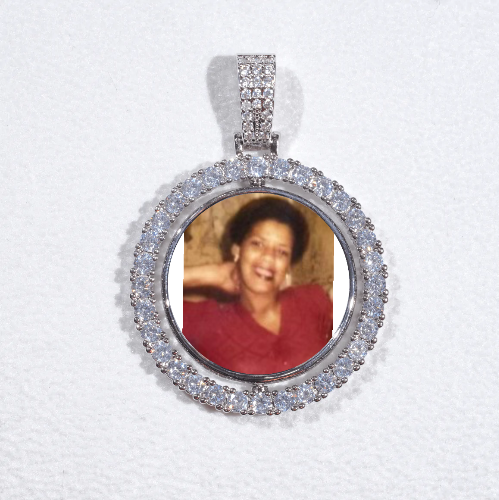 3D Spinning 2-Faced Custom Picture Pendant