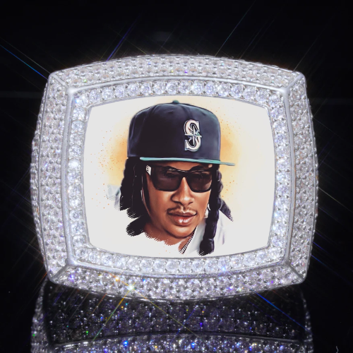 3D CUSTOM PICTURE ICED RING