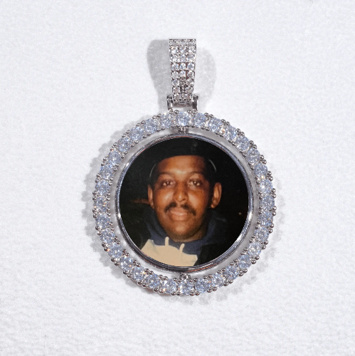 3D Spinning 2-Faced Custom Picture Pendant