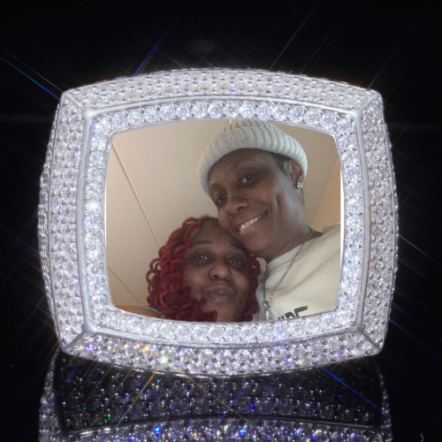 3D CUSTOM PICTURE ICED RING