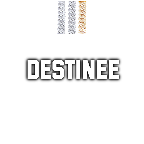 Custom Letters Baguette Two Layer Necklace