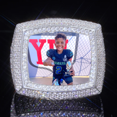 3D CUSTOM PICTURE ICED RING