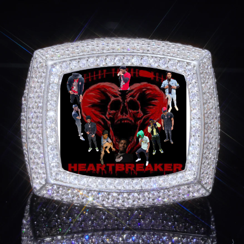 3D CUSTOM PICTURE ICED RING