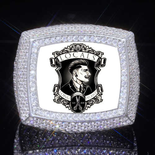 3D CUSTOM PICTURE ICED RING