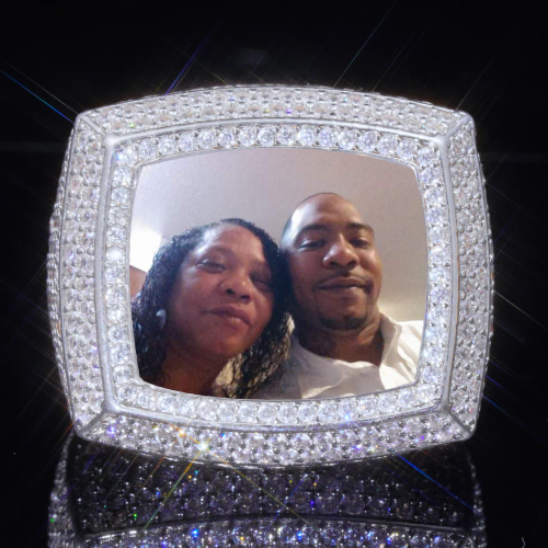 3D CUSTOM PICTURE ICED RING