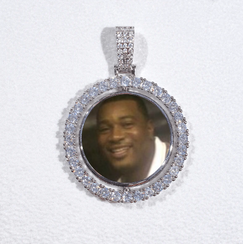 3D Spinning 2-Faced Custom Picture Pendant