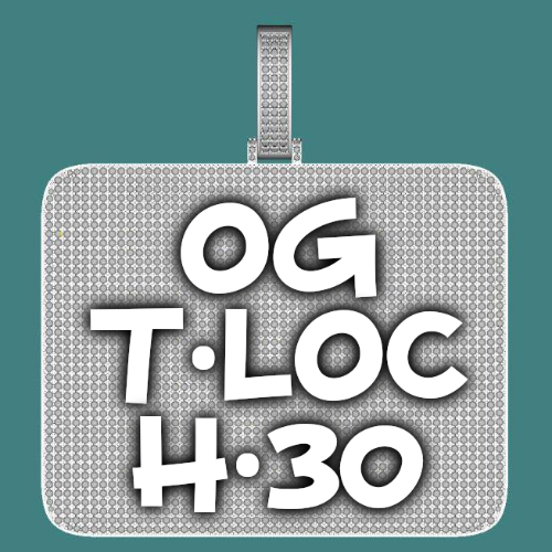 CUSTOM LETTER NECKLACE 3D BIG SQUARE