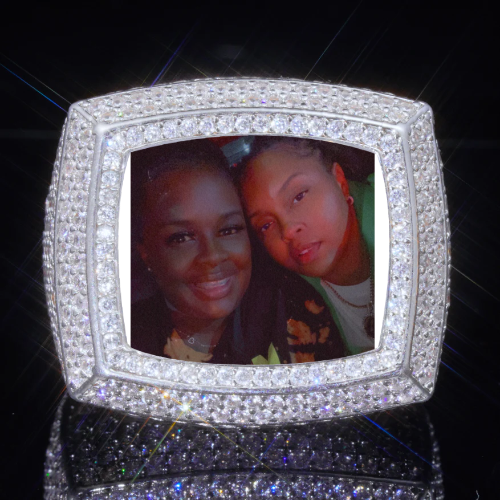 3D CUSTOM PICTURE ICED RING