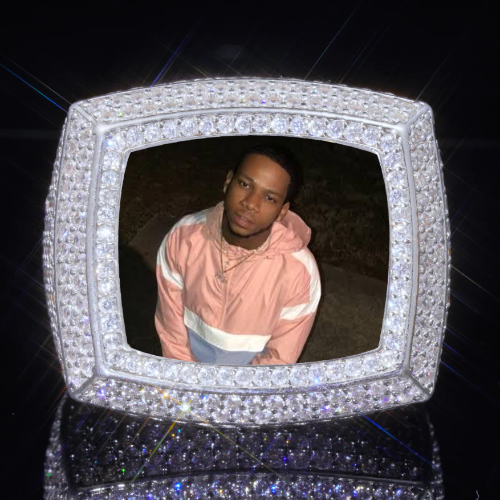 3D CUSTOM PICTURE ICED RING