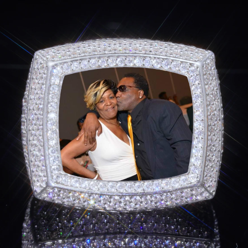 3D CUSTOM PICTURE ICED RING