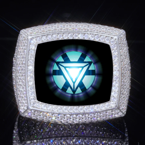 3D CUSTOM PICTURE ICED RING