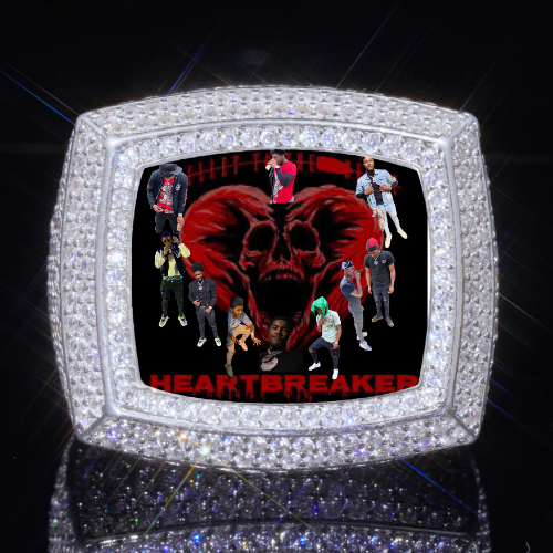 3D CUSTOM PICTURE ICED RING