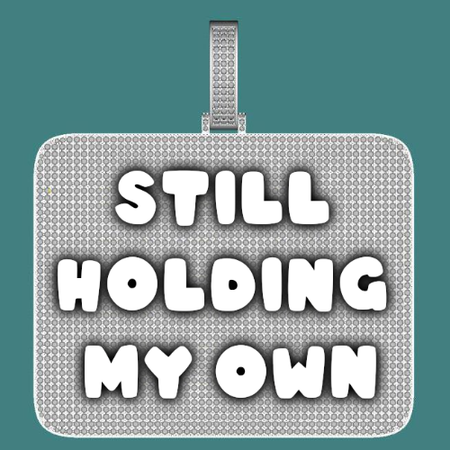 CUSTOM LETTER NECKLACE 3D BIG SQUARE