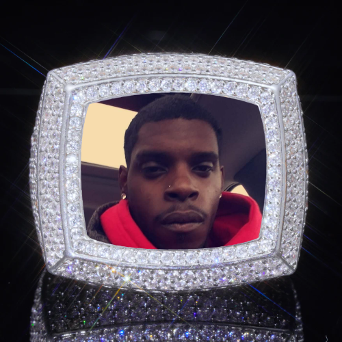 3D CUSTOM PICTURE ICED RING