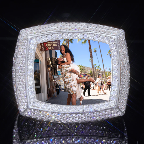 3D CUSTOM PICTURE ICED RING