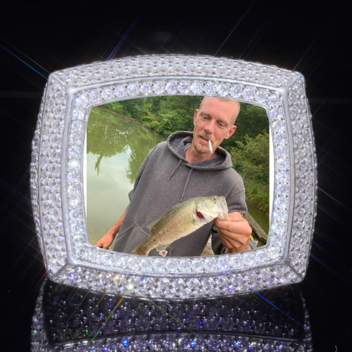 3D CUSTOM PICTURE ICED RING