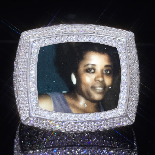 3D CUSTOM PICTURE ICED RING