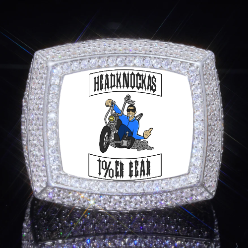 3D CUSTOM PICTURE ICED RING